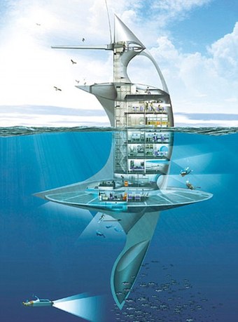 法設(shè)計世界首座“海洋空間站” 可健身娛樂品美食