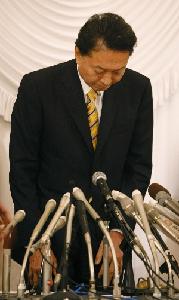 鳩山迎來執(zhí)政后第一個生日 感嘆執(zhí)政艱難