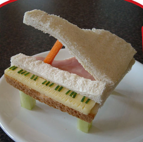 如何做飯孩子才愛吃？英一父親創(chuàng)異型三明治成名人