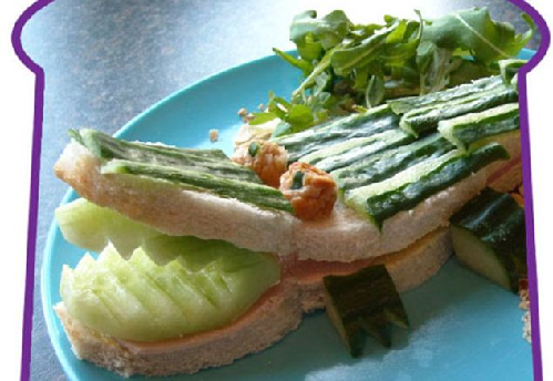 如何做飯孩子才愛吃？英一父親創(chuàng)異型三明治成名人