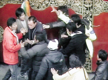 組圖：不法分子打砸搶燒罪行實(shí)錄