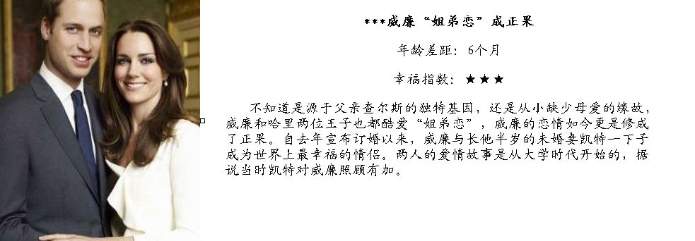 姐弟鴛鴦何其多！盤點國際政壇中的“大小戀”