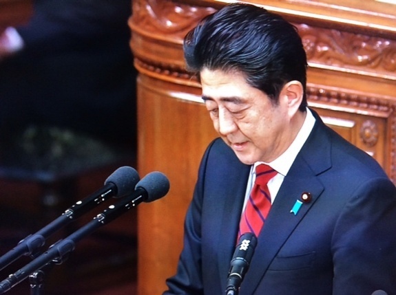 安倍國會(huì)發(fā)表施政演說 首次明確提及集體自衛(wèi)權(quán)