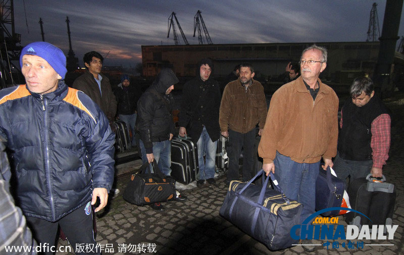 保加利亞黑海海域一貨輪沉沒(méi) 11名船員均成功獲救