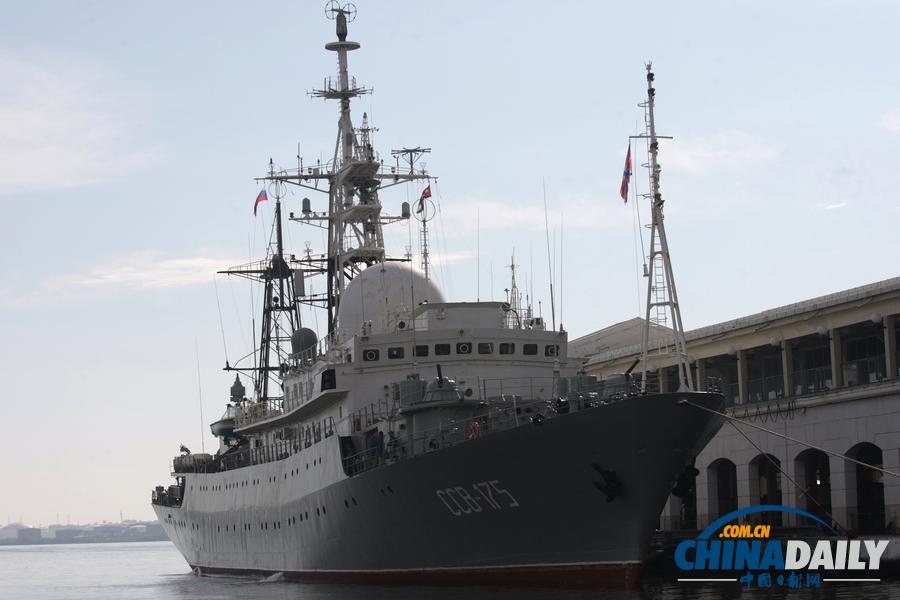 俄羅斯間諜軍艦意外?？抗虐陀屋喆a頭