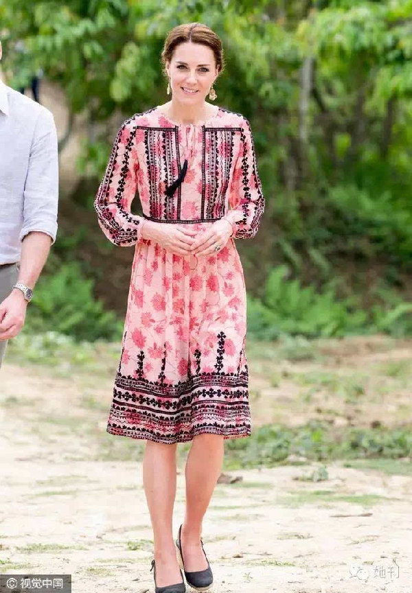 她貴比英女王，卻穿幾百塊的衣服美翻東南亞！