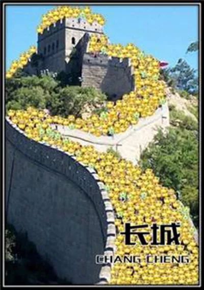 如何用英語表達(dá)國慶期間“人山人海”？
