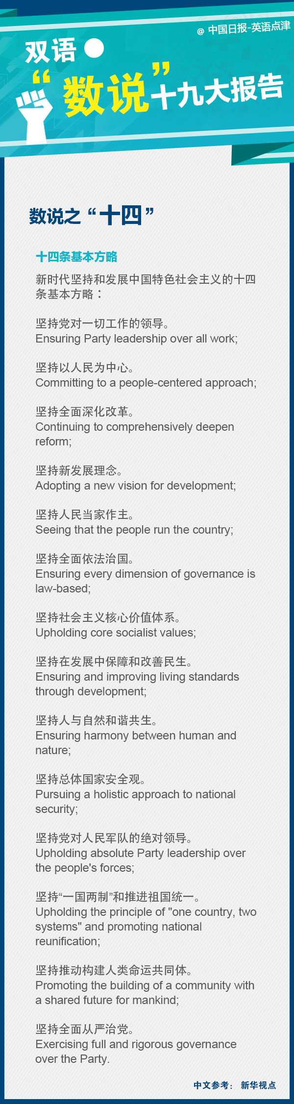 劃重點！十九大報告里面的這些數字要記牢