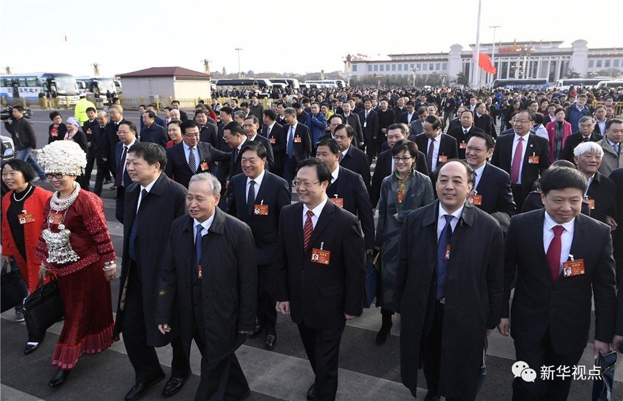 人大開幕，新華社攝影記者帶您回顧那些精彩瞬間