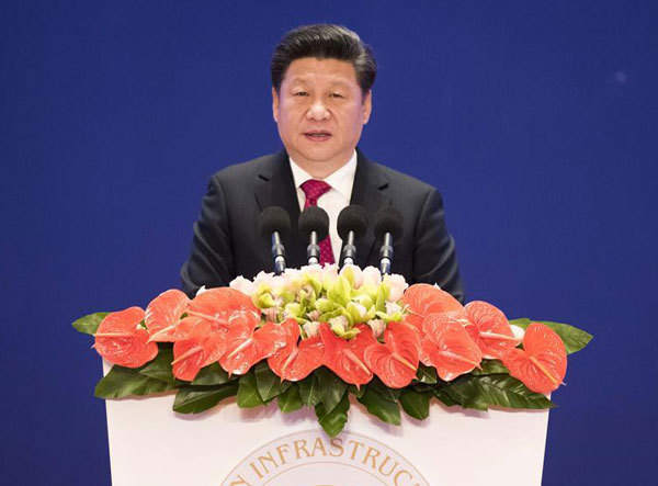 習近平在亞投行開業(yè)儀式上的講話（雙語全文）