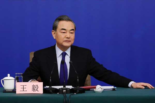 外交部部長(zhǎng)王毅回答中外記者提問(wèn)