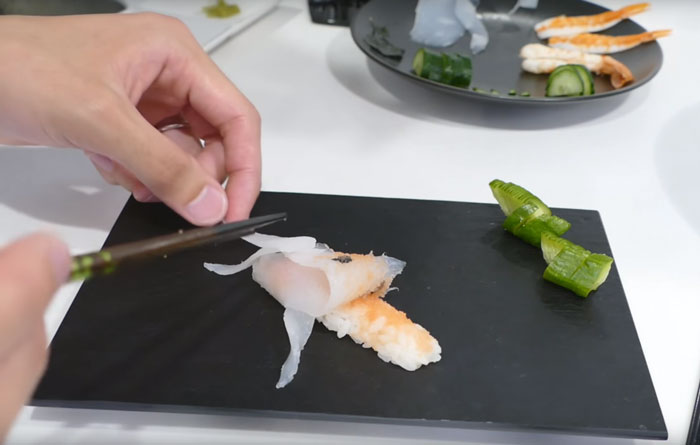 好看又好吃的“活魚”壽司