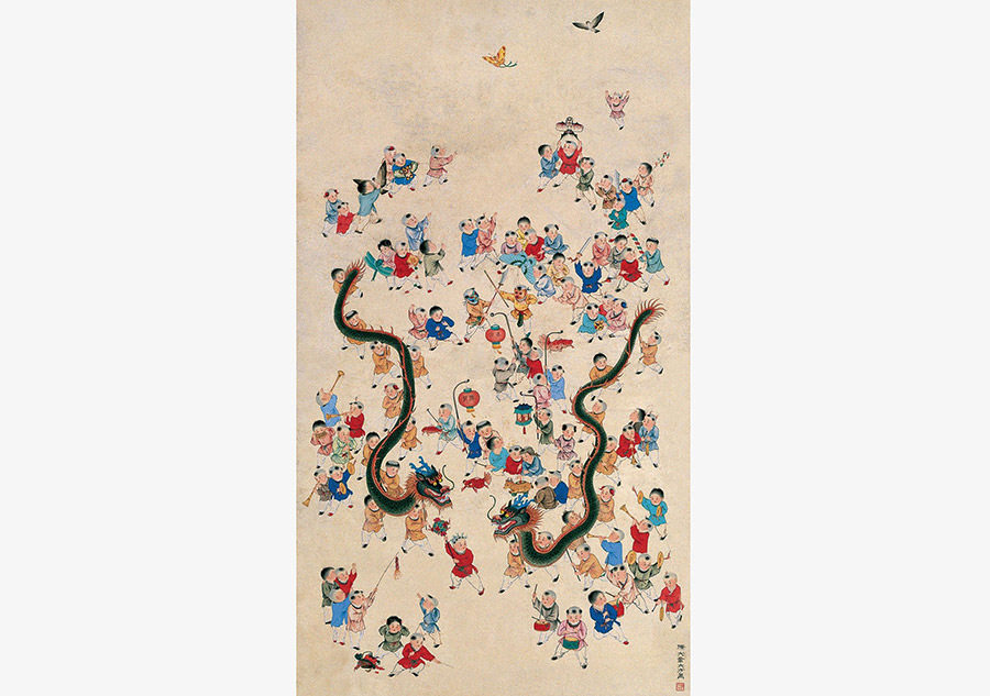 中國(guó)畫(huà)家筆下的元宵節(jié)（組圖）