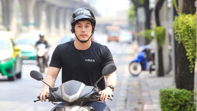 摩的來了：優(yōu)步泰國(guó)推“兩輪出租車”