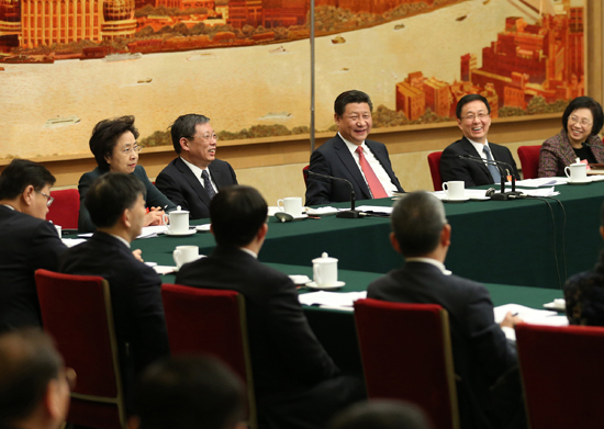 2016兩會(huì)：習(xí)近平連續(xù)四年到上海團(tuán)都說(shuō)了啥
