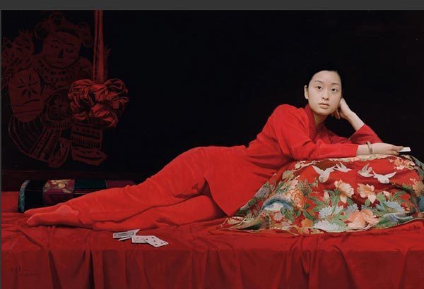 畫(huà)家筆下的“A4腰”