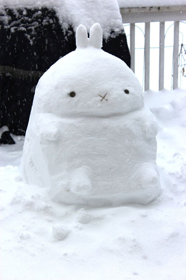 雪人創(chuàng)意大PK：你最喜歡哪個(gè)？（組圖）