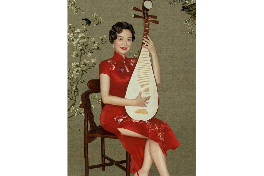 女星斗艷中國(guó)風(fēng)寫(xiě)真 看看誰(shuí)最美？（組圖）