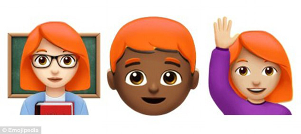 Emoji又出新表情了！光頭和紅發(fā)人士也將擁有專屬表情