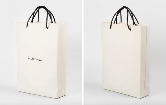 7800元買一個“白色紙袋”，巴黎世家這是要上天啊