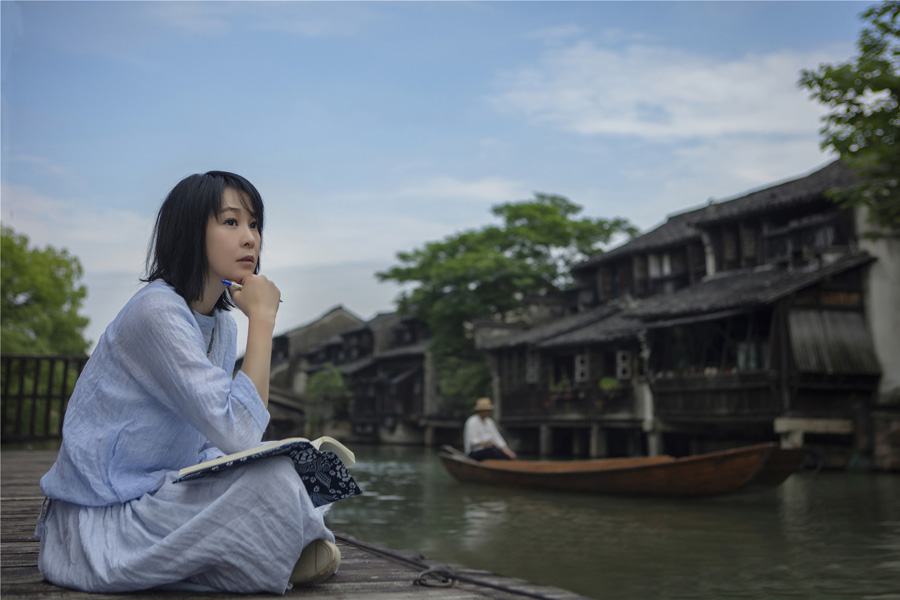 劉若英再次為烏鎮(zhèn)代言：來過，便不曾離開（組圖）