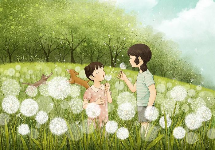有親姐妹是什么感覺(jué)？讓插畫師來(lái)告訴你（組圖）