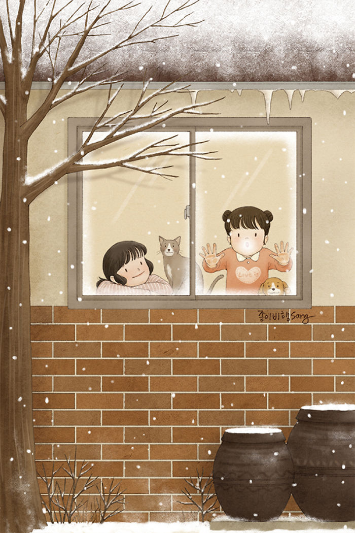 有親姐妹是什么感覺？讓插畫師來告訴你（組圖）