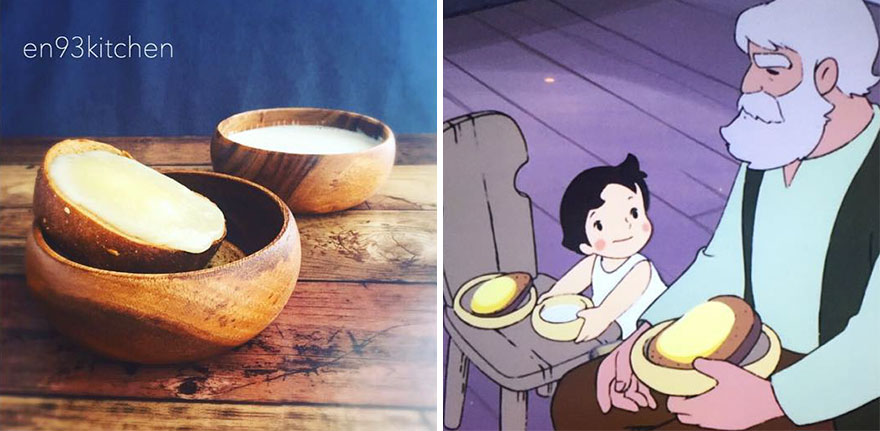 看著就好想吃的宮崎駿動畫美食的現(xiàn)實(shí)版在這里?。ńM圖）