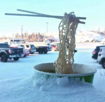 北半球的大雪，你來得太猛烈