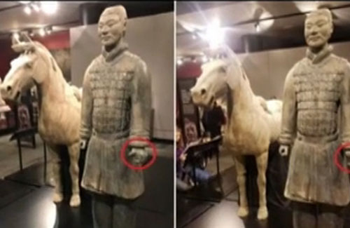 兵馬俑美國(guó)展出被盜走拇指！博物館里辦派對(duì)安保漏洞引爭(zhēng)議