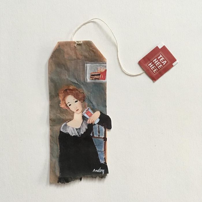 最美的手繪日記：茶袋物語(yǔ)（組圖）