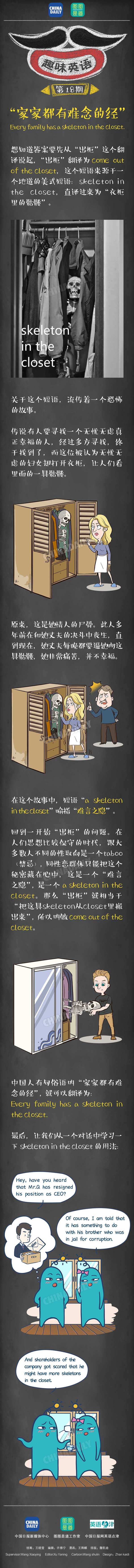 “家家都有難念的經(jīng)”英文怎么說？
