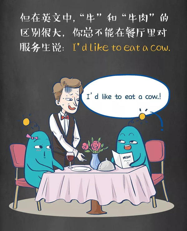 為什么牛是cow，而牛肉卻是beef？