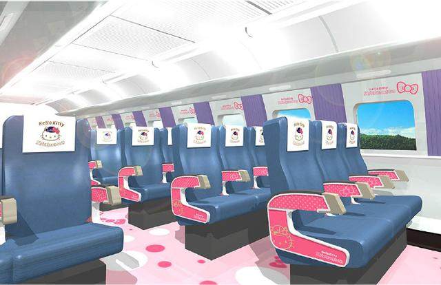 少女心爆棚！日本Hello Kitty主題新干線粉嫩出發(fā)