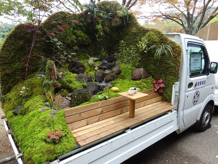 輪子上的風(fēng)景：卡車上的“后花園” 哪一個(gè)最美？（組圖）