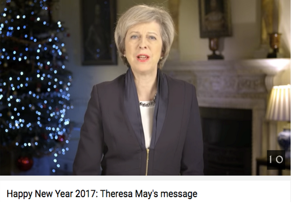 特雷莎·梅發(fā)表新年賀詞：面對“脫歐”需要團結