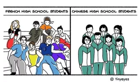 這組漫畫高能了！中國姑娘讓你秒懂中西方文化差異（組圖）
