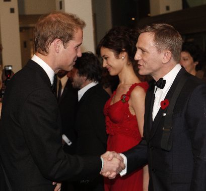 World premiere of James Bond movie