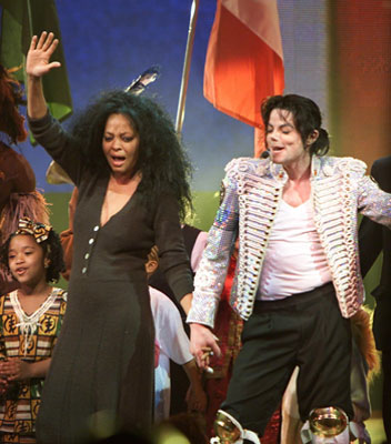Michael Jackson with celebrities