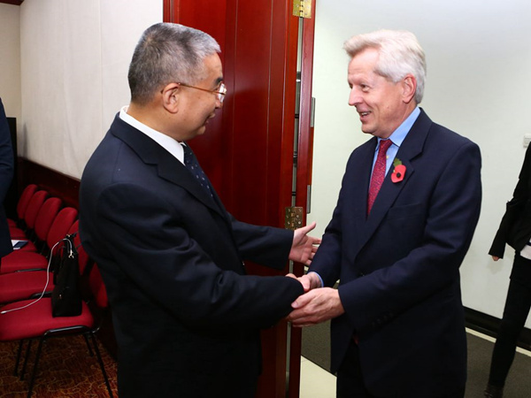 DRC Vice-President meets with Chairman of the All-Party Parliamentary Groups for China of the British Parliament