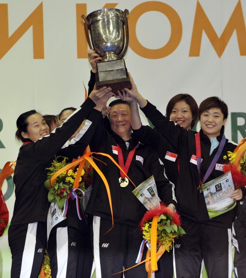 中國(guó)女乒1:3不敵新加坡 九連冠夢(mèng)想想戛然而止