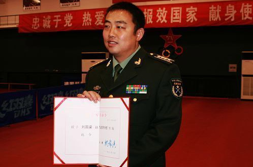 中國(guó)體育軍人盤點(diǎn):劉國(guó)梁師級(jí) 王皓比肩王治郅